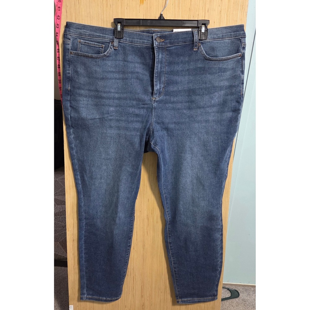 Sonoma Goods For Life True-to-You Skinny Jeans High Rise Medium Wash 22W-26W NEW